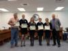 The OMS FFA Livestock team was recognized for their second place finish at the state competition.