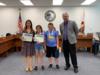 Students from North Elementary were recognized for placing third in the Fossil Frenzy at the Science Olympiads.