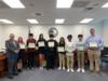OMS band students were recognized for their participation in the this year's Four-County Honors Band.
