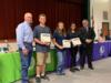 The Yearling Middle School Meat Judging Team was recognized for their 2nd place finish in the state competition.