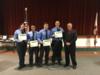 Okeechobee County Fire Rescue members were recognized for their service during Hurricane Irma.  These members served at the two county shelters during the storm making sure everyone stayed healthy and safe.