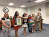 Students from OMS and YMS were recognized for their placement in the Art in the Capitol contest.  The winner will be displayed in the state capitol.