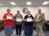 Teachers were recognized for their participation in Focus Groups for Science and Social Studies MAPS.