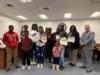 New St Stephen's Church youth group was recognized for providing food baskets to a family at each school for Christmas.