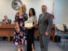 Stefanie Murrish, teacher at Everglades Elementary, was recognized as being named Florida Literacy Association's Florida Teacher of the Year.