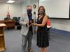 Alicia Greseth was recognized for her retirement from Okeechobee County Schools.