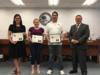 MidFlorida Credit Union, Okeechobee Chamber of Commerce and Papa John's Pizza were recognized for their support and donations during the teachers' pre-plan week.