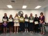 Students from the middle schools and high school were recognized for making it to the State Science Fair and Engineering Fair.