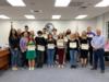 The Okeechobee High School Brahman Band was recognized for their 5th place finish in Class 4A at the state Marching Band Competition.  