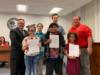 Okeechobee County Schools has created student Crime Watch groups at each school and the a member from that team was presented with a certificate along with Sheriff Stephen.