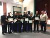 Deputies from the Okeechobee County Sheriff's Department were recognized for their help and support during Hurricane Irma.  Deputies manned each of the two shelters during the entire time making sure the sites and evacuees were safe and secure.