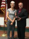 Dorothy Wright was recognized for her service to Okeechobee County Schools and her retirement at the end of this month.